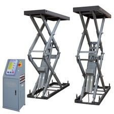 Car Scissor Lift - Twin Busch ® in-ground mounted - 3.0 Ton - TWS3-18UE-G