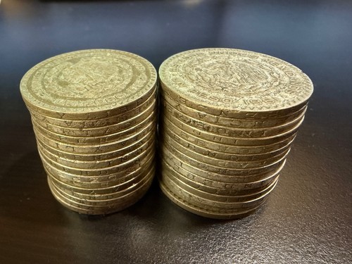 Lot mexico last - 30, silver