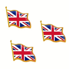 3 x Union Jack Britain British