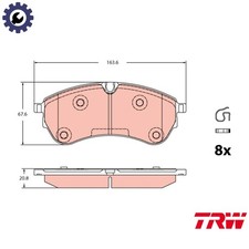 BRAKE PAD SET DISC BRAKE