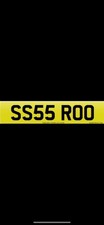 Private Number Plate SS55 ROO