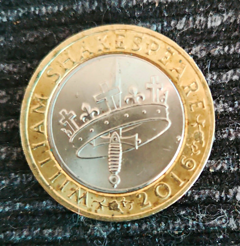 2016 two pounds coin - 2016, £2