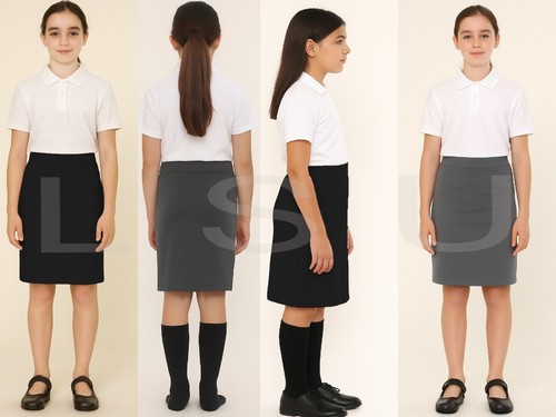 Girls pencil skirt - knee, length