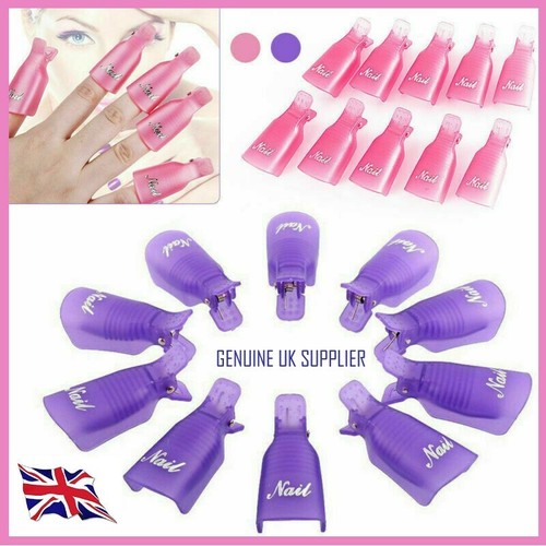Nail art clip gel polish - nail,