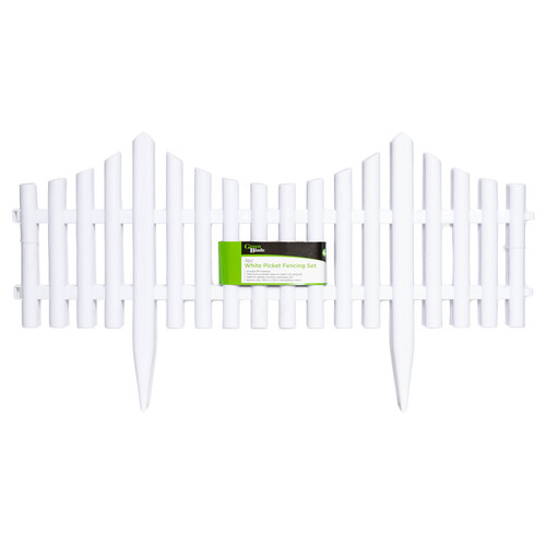 33cm set white - set, plastic
