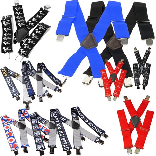 Motorcycle elasticated braces - motorcycle,