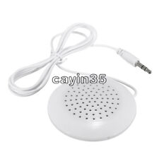 Portable Mini 3.5mm Pillow Speaker For MP3 MP4 CD Player iPod Phone Radio White
