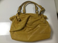 B.Makowsky yellow/mustard handbag