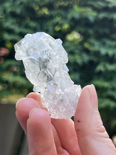 Apophyllite cluster mineral - cluster,