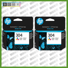 HP 304 Colour Twin Pack Ink Cartridges for DeskJet Envy Printers