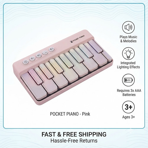 Kids pocket piano - pocket,