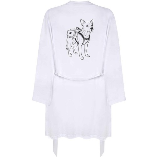 Travel dog dressing gown - 'travel,