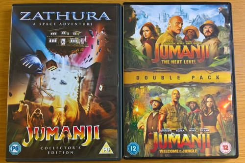 Jumanji complete franchise dvd - jumanji,