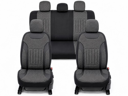 Seat covers dark grey - seat,