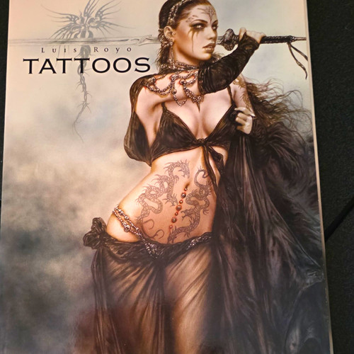 Luis royo tattoos art book - luis,