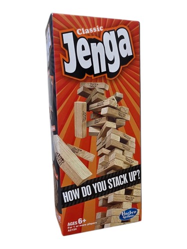 Hasbro classic jenga game new - hasbro,