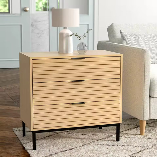 Small rustic wood cabinet - small,