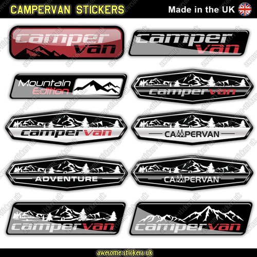 Campervan stickers van - x,