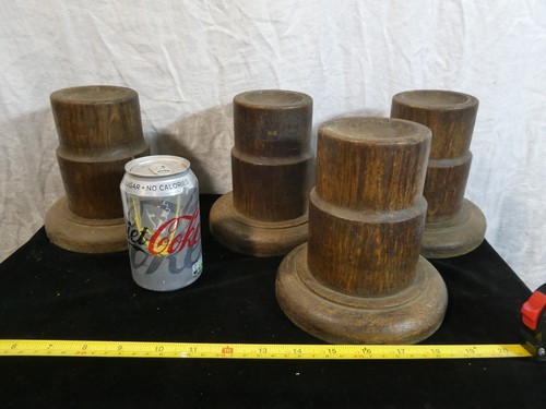 Antique lathe turned oak - turned,