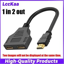 HDMI Male To Dual Twin HDMI