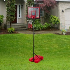 Portable basketball hoop set - hoop,