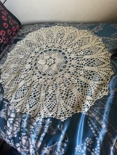 Vintage Hand Crocheted Round