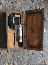 TESA 0 to 1" Micrometer Swiss Made Engineers Precision Measuring Tool