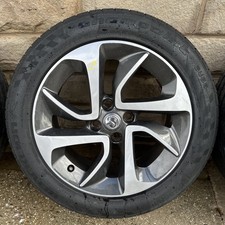 2013 VAUXHALL ADAM JAM 1.2 PETROL MK1 16" SILVER / Grey   WHEEL 195/55R16 V4