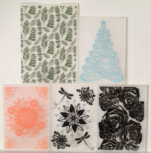 Mixed embossing folders - embossing, 5