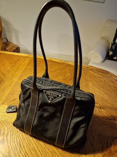Authentic prada black nylon - prada,