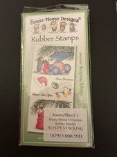 House Mouse Rubber Stamps