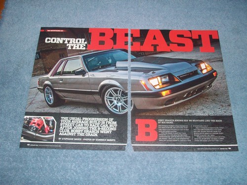 1986 mustang notch drag - gt, car