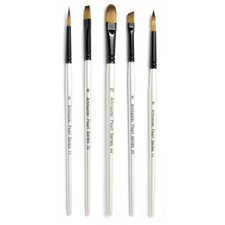 Artmaster Pearl Watercolour Essentials Paint Brush Set of 5