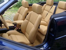 BMW e36 convertible leather seat covers