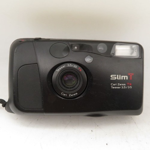 Yashica slim camera - t4,