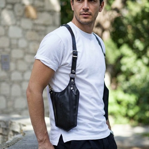 Genuine leather shoulder - genuine,