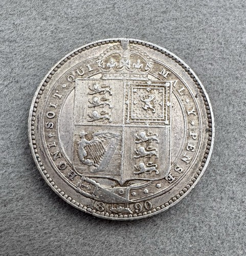 1890 shilling queen - -,