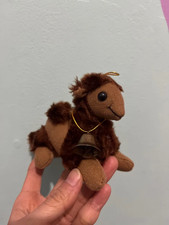 Vintage Rare Cute Mini Vintage Camel Soft Toy Plush Keyring