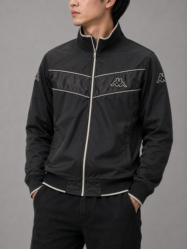 Kappa track jacket black - kappa,