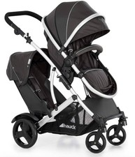 Hauck Double Pushchair Duett 2 Baby and Toddler Reversible Seat Compact Foldable
