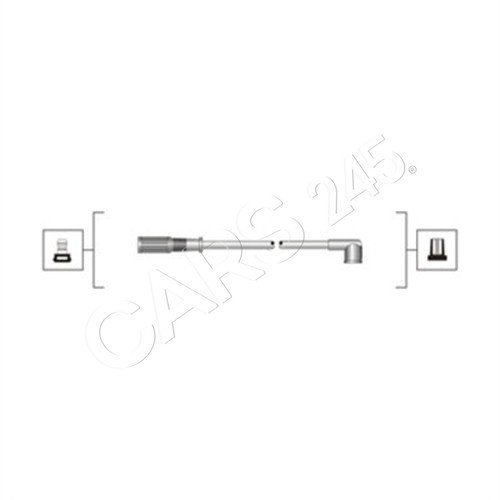 New ignition lead set - new, fiat