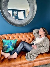 JOANNE BROWN LUREX STRIPE LONG