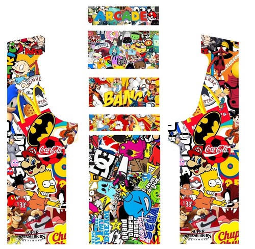 Pop art stickers - , for