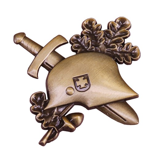Wwii german helmet badge - wwii,