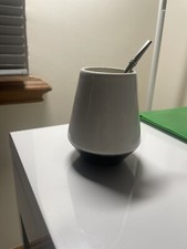 Stylish Ceramic Yerba Mate Cup Yerba Mate Gourd Mate Bombilla By Origeens