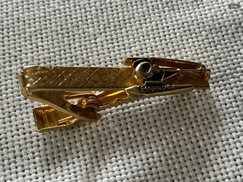Vintage goldtone metal police - vintage,