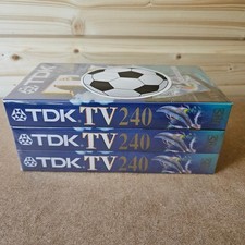 3X TDK E-240TVED 4 Hour