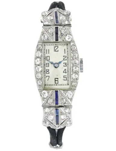 Antique art deco platinum - art,