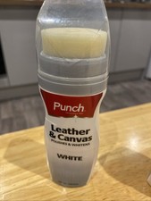 Punch White Leather And Canvas