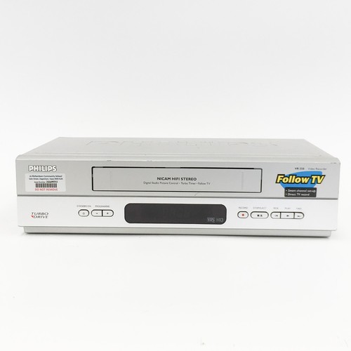 Philips vr550 vhs vcr recorder - philips,